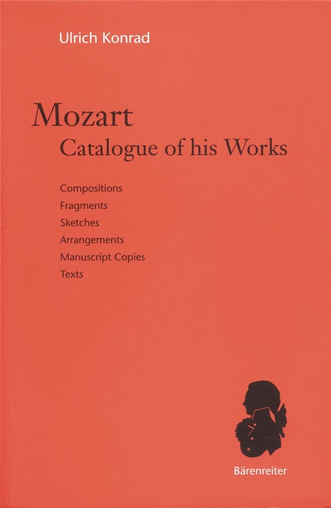 Mozart, Catalogue of his Works